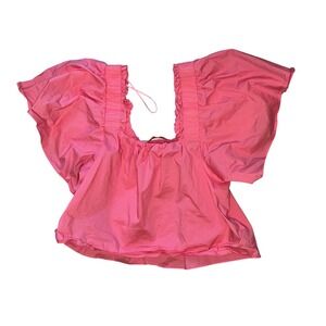 Womans Cropped Blouse